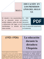 Cronologia de La Reforma Educativa Alexander