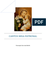 Cantoral Misa Patronal PDF