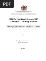 Agri Sample Csec Ag Sci Sba Crop Livestock Investigative Projects - 05.06.2017 3