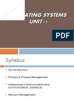 Operating Systems-Unit 1