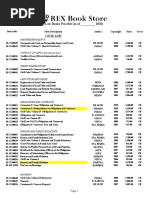 Law Books Pricelist (As of - 2010)