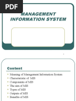 Unit 3 - MIS Lecture 1