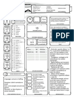 DD 5e Scheda Personaggio Guerriero Corrin PDF