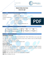 Soda Ash Light MSDS