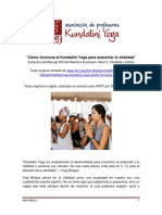 Cómo Funciona El Kundalini Yoga para Aumentar La Vitalidad 2 PDF