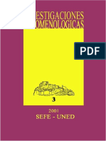 Fenomenologia UNED PDF