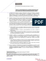 Instrucciones para El Levantamiento de La Medida de Retencion de Licencia