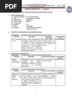 Sesión de Aprendizaje - Ept2020