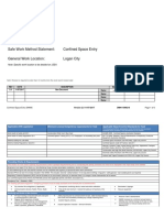 LCC - DOCS 11099218 v1 HS SWMS 006 Confined Space Entry SWMS