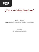 ¿Dios Se Hizo Hombre PDF