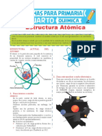 Estructura Atómica para Cuarto de Primaria