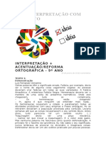 Coletânea de Textos para Interpretação - 6º Ao 9º Ano