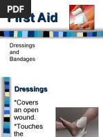 First Aid 6 DSG Bandages