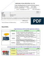 Shenzhen Hyking DVR Price Lists (201010)