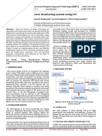 BASE PAPER Solar Power Monitoring System Using IoT PDF