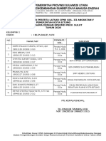 Daftar Kelompok Angkatan V