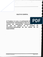 Formación de Instructores para El Mercado Laboral