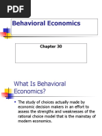 Varian Chapter30 Behavioral Economics