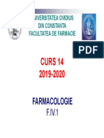 Curs 14 - Anticoagulante, Trombolitice, Antihemoragice