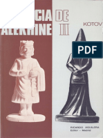 Kotov Alexander - Herencia Ajedrecistica de Alekhine-II, 1972-OCR, 232p PDF