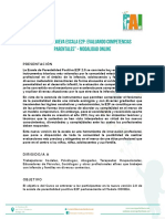 Programa Curso Online E2P