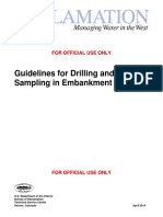 Guidelines For Drilling in Embankment Dams 2014