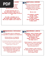 Letra de Cantos EBV 2013