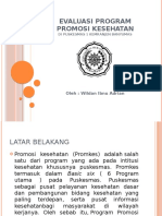 Evaluasi Program Promkes Wildan