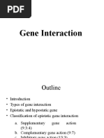 Final Geneinteraction