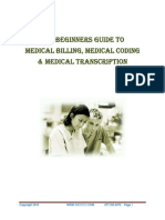 Beginner S Guide To Medical Billing Coding and Transcription PDF