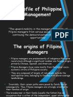 A Profile of Philippine Management - BUSPOL Case Study