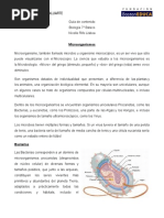 7° Básico, Microorganismos