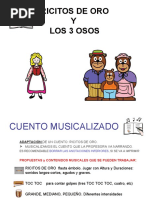 CUENTO MUSICAL Ricitos de Oro IMAGENES