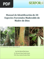 Manual 20 Especies Maderable Tambopata - Serfor - Unamad - 2017