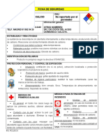 Ficha de Seguridad Carbonato de Calcio