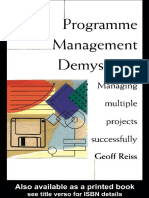 (Geoff Reiss) Programme Management Demystified Ma (BookFi) PDF