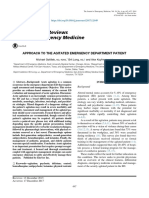 Approach To The Agitated Emergency Department Patient Salinas D.