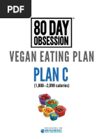 80DO EATING PLAN C Vegan