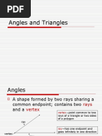 Angles and Triangles