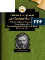 Obras Escogidas de Geerhardus V - Geerhardus Vos