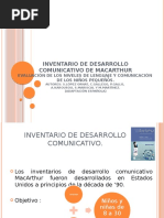 Inventario de Desarrollo