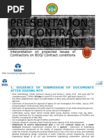 Presentation On Contract Management