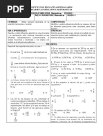 PRUEBA ACUMULATIVA Matemáticas PERIODO III