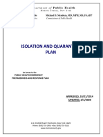 Monroe County Isolation and Quarantine Plan