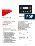 InteliMains 210 Datasheet