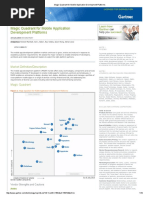 Magic Quadrant For Mobile Application Development Platforms PDF