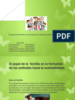 El Papel de La Familia en La Formación