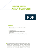 Pert 1 Keamanan Komputer PDF