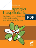 Pedagogia Hospitalaria Olga Lizasoain Rumeu PDF