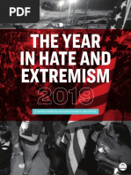 The Year in Hate and Extremism 2019